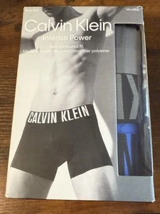 BNIP MEN'S CALVIN KLEIN INTENSE POWER MICROFIBER BOXER BRIEF 3 PACK XL - Picture 1 of 3