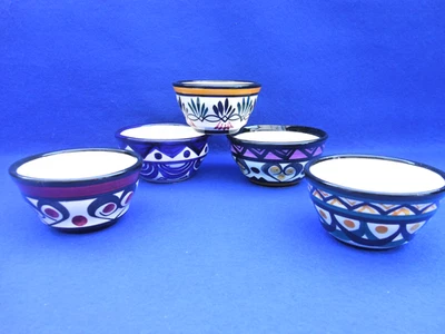 5 ramequins ou petits bols en faience de Saint Jean de Bretagne - Photo 1/4