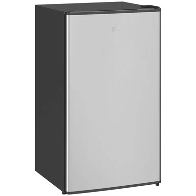 Frigorifero Piccolo da 91L Cella Freezer Superiore Argento - Immagine 1 di 4