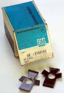 1960-1969 Chevrolet Pickup NOS rear engine mount bolt locks 3763763 - Picture 1 of 1