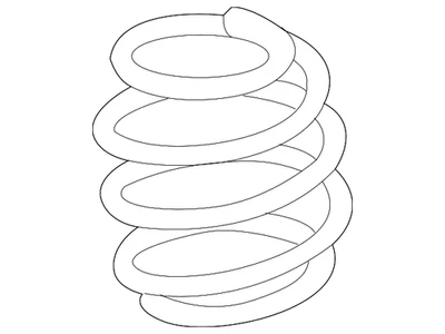 Nissan Rogue 2021-2023 genuino - muelle helicoidal 54010-6RA2F Foto 1 de 2