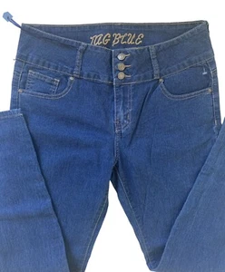 NEW! Tag Blue Jeans Junior Collection Skinny Jeans Size 13/14 Strech Blue Color - Picture 1 of 16