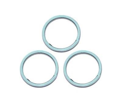 Комплект из 3 Yamaha новый K & L выхлопной трубы глушитель коллектор прокладка 0133-028X3 - Изображение 1 из 4