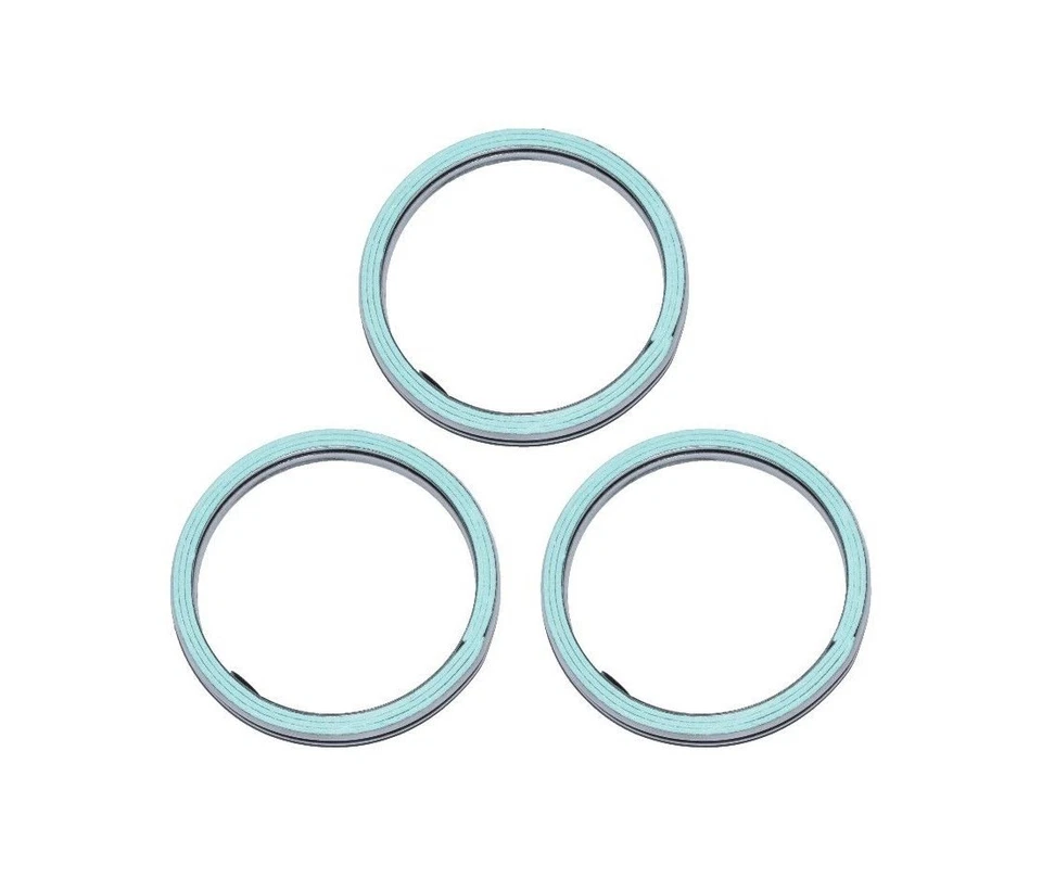 3 件套雅马哈全新 K&L 排气管消声器垫圈 0133-028X3 — 第 1/4 张图片