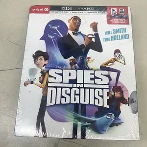 Spies In Disguise (Target Exclusive) (4k + Blu-Ray)BRAND NEW + FREE SHIPPING - Picture 1 of 2
