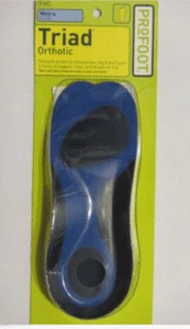 4 PROFOOT Triad Orthotic Heel Arch and Ball of Foot Support, 2Men's/2Womens All - Picture 1 of 1