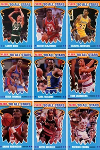 1990 Fleer NBA All Star Set Incomplete without Michael Jordan - Picture 1 of 11