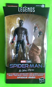 Marvel Legends 6" Spider-Man Black & Gold Suit (Armadillo BAF) - NEW/SEALED - Picture 1 of 24