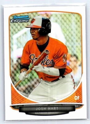 2013 Bowman Draft Picks & Prospects - Chrome Josh Hart #BDPP3 Refractor (RC) - Image 1 of 2