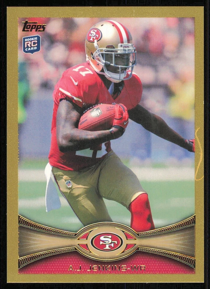 2012 Topps Gold #112 A.J. Jenkins /2012 - Image 1 of 2