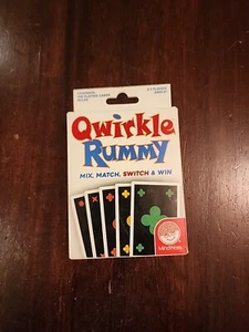 Mind Ware QWIRKLE RUMMY Card Game Mix Match Switch & Win Sealed Cards Ships Free - Picture 1 of 3