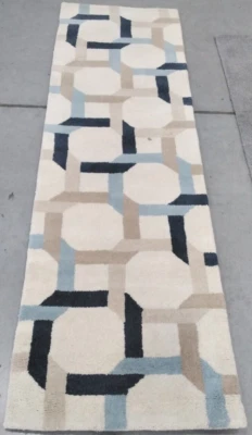 ZINC 2'-3" X 8' Spot on Rug, Reduced Price 1172716742 MSR4563B-28 - Image 1 of 4