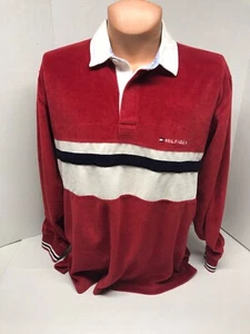 Tommy Hilfiger Vintage Langarm Polo aus weicher Baumwolle Gr. XL - Bild 1 von 3