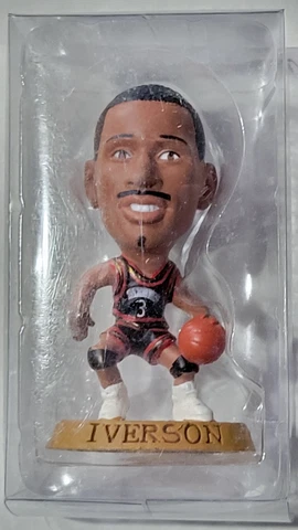 1997 Corinthian Headliners ALLEN IVERSON Sample Promo Figure Philadelphia 76ers Cover