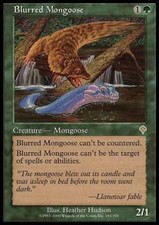 4x Blurred Mongoose ~ Moderately Played Invasion MTG Magic x4 4 UltimateMTG Play
