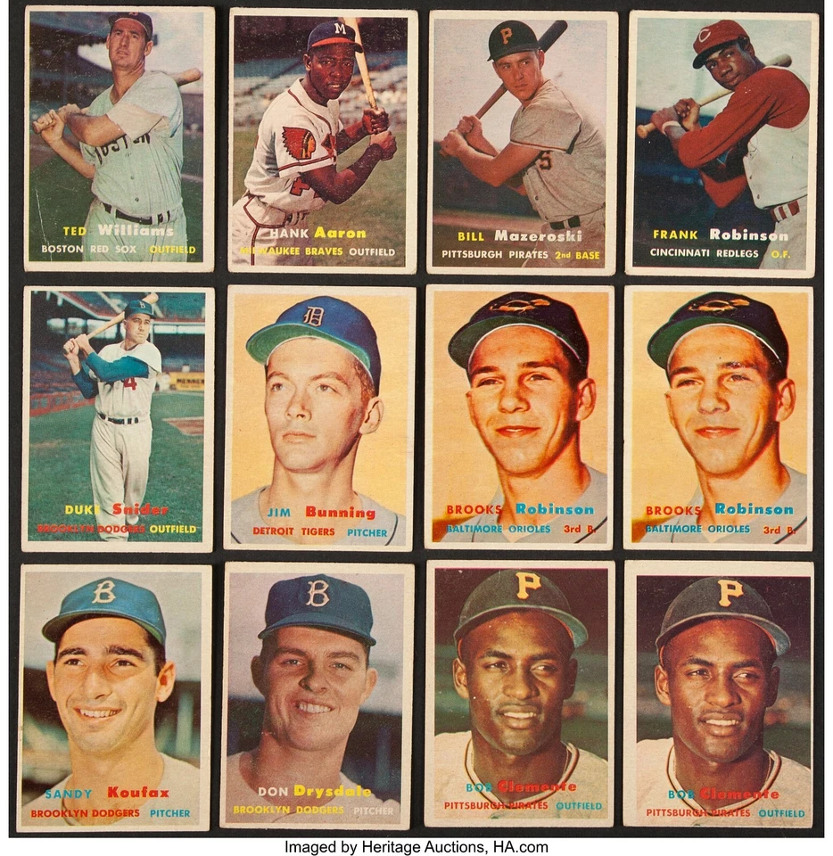 1957 Topps Baseball You Pick  -Complete Your Set -PRICING BASED ON CONDITION - Image 1 of 1