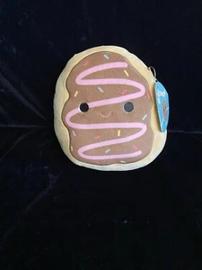 Squishmallow 8” DEJA THE CHOCOLATE FROSTED DONUT Sprinkles Plush With Tags! - Picture 1 of 6