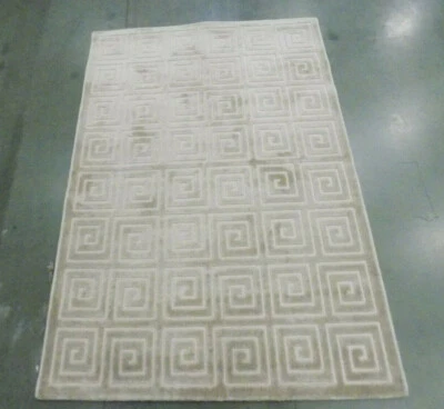 Alfombra manchada CREMA/CREMA 3' 1" x 4' 7", precio reducido 1172562555 PARB637D-3 Foto 1 de 4