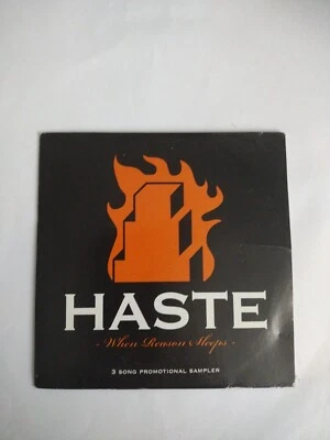 HASTE THE CD When Reason Sleeps Sampler - Image 1 of 2