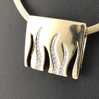 ⭐ Pierre Lang Anhänger Charmanhänger Charm Halskette Kette Gold f. Perle 69 ⭐ - Bild 1 von 2