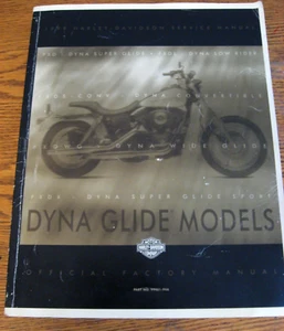 1999 Harley-Davidson Dyna Service Manual Catalog FXD FXDX CONV FXDL FXDWG Xlnt - Picture 1 of 4