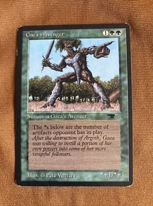 Gaea’s Avenger -  Mtg Antiquities  LP MP- Magic the Gathering - Gaea - Picture 1 of 5