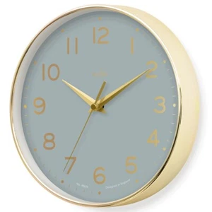Acctim goldfarbene runde Quarz-Wanduhr, 20 cm "Rand" 22989 - SCRUFFY BOX - Bild 1 von 14