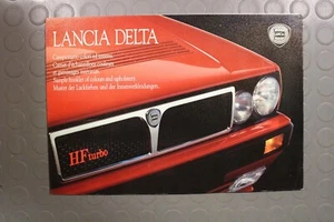 Broschüre Prospekt Lancia Delta LX Gt HF Turbo Musterfächer Farben 1991 - Picture 1 of 3