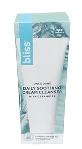BLISS Daily Soothing Cream Cleanser With Ceramides, 6.0 Fl Oz, New - Picture 1 of 2