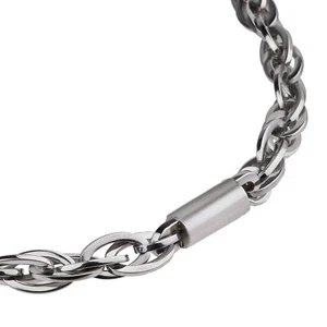 Ernstes Design Edvita Elipsenkette Halskette K137 Edelstahl Länge 42 cm Collier - Bild 1 von 3