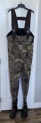 Hodgemen Mens Neoprene Boot-Foot Chest Waders Size M Boot Size 8 Unused Ex. Cond - Image 1 of 4