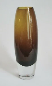 Glasvase Vase Suomi Finland Riihimaki No. 1439 Höhe ca. 22 cm - Bild 1 von 4