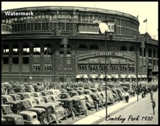 1930 Chicago White Sox Comiskey Park Black & White 8 X 10 Photo Picture