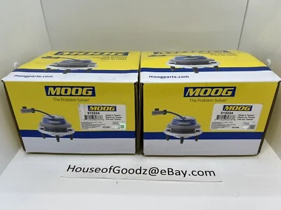 Conjunto de buje de rueda delantera Moog 513224 2009-2014 Dodge Challenger juego de 2 nuevos Foto 1 de 4