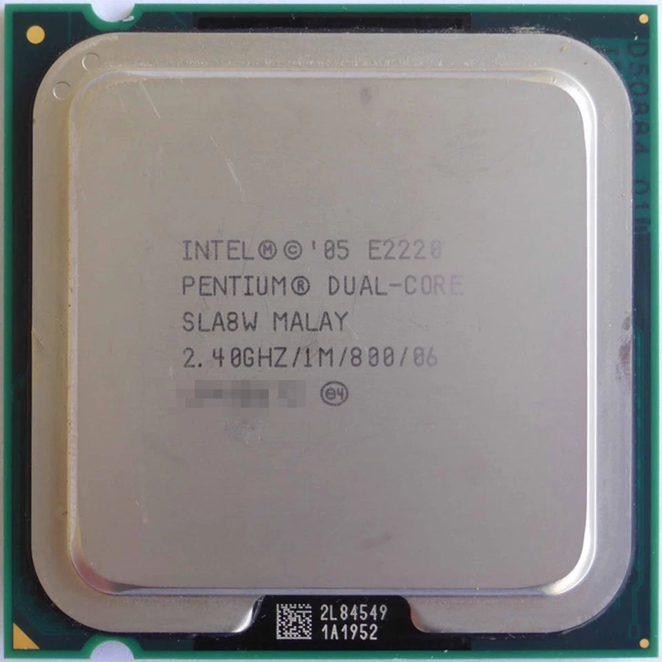 PC CPU LGA 775 INTEL CELERON E2220 2.40GHZ LGA775 PROCESSORE SOCKET COMPUTER - Immagine 1 di 1