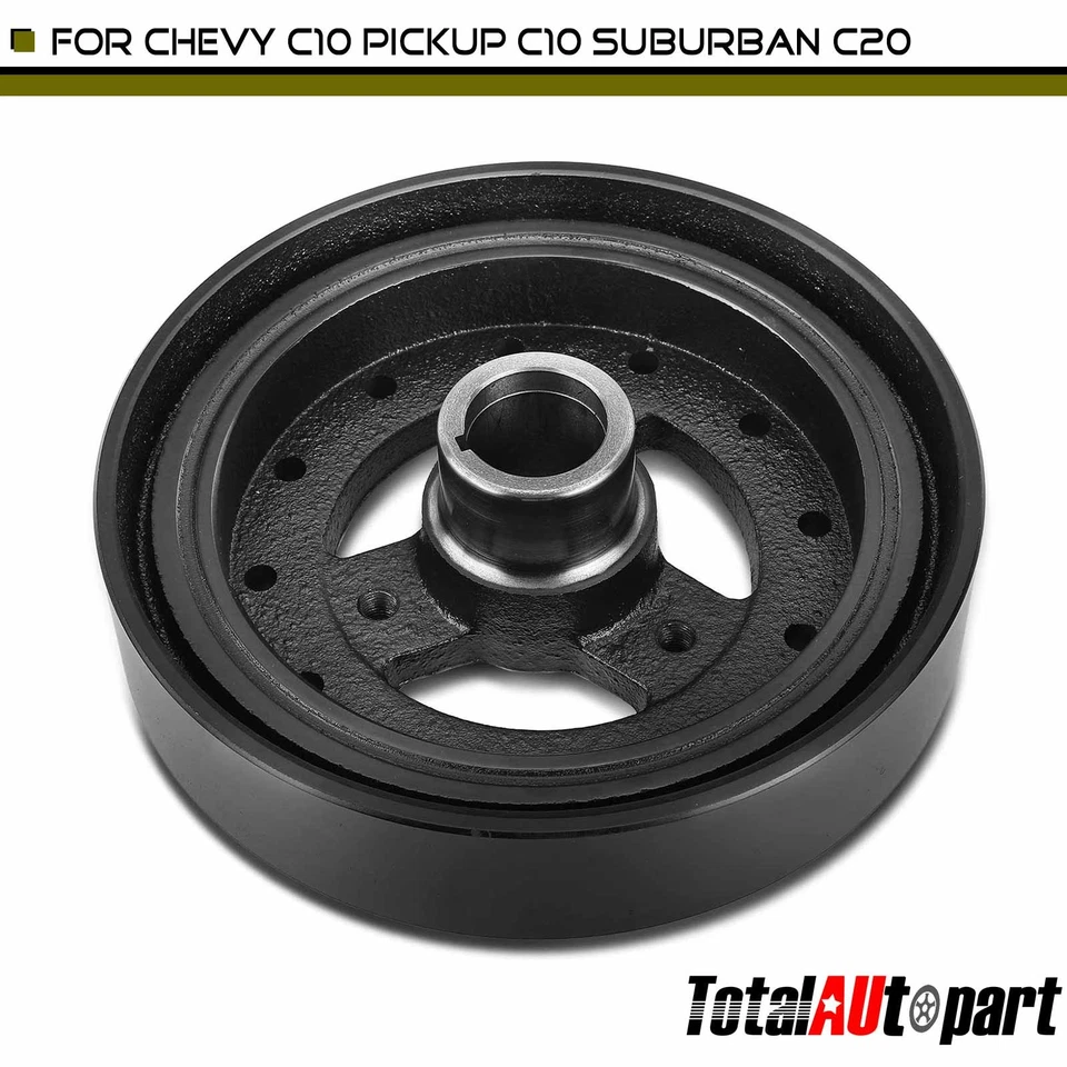Equilibrador armónico de motor para Chevrolet C10 77-86 P10 C20 C30 K10 K20 Suburban Foto 1 de 4