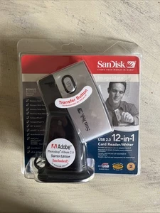 SanDisk ImageMate SDDR-89 12-in-1 USB 2.0 Flash Memory Card Reader ~ New - Picture 1 of 2
