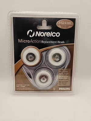 ¡Cabezales de repuesto Norelco Micro Action! HQ4 reemplaza 1915XR, 3 cortadores y 3 peines Foto 1 de 4