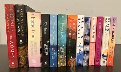 Kristin Hannah 13 Book Lot (The Women, Four Winds, The Great Alone, etc) - Image 1 of 4