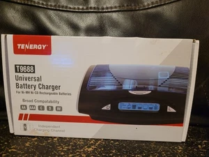 Tenergy V-9688 T-9688 Super Universal Charger for Ni-MH Battery AAA, AA C, D, 9v - Picture 1 of 1