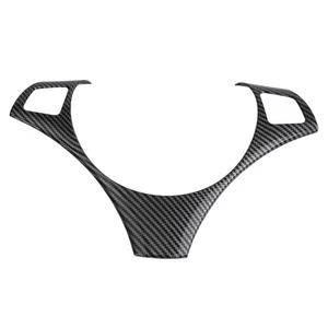 Trim Sticker Steering Wheel Cover 1pc ABS Stylish Color Fade Protection - Foto 1 di 16