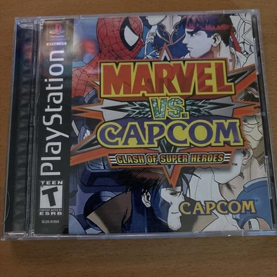 Marvel vs. Capcom: Clash of Super Heroes (Sony PlayStation 1, 2000) - Image 1 of 4