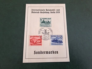 686-688 with special cancel on Dresden bank card (int. no.: p6487) - Picture 1 of 5