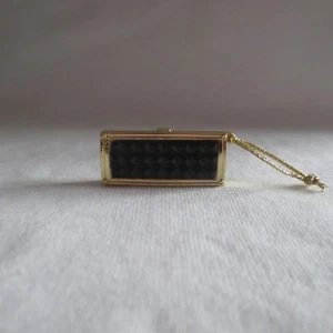NEW Barbie The Look Urban Jungle Doll Black & Gold Clutch ~ Model Muse Purse - Picture 1 of 1