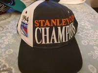 ny rangers 90th anniversary hat