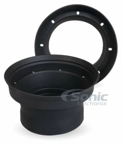 NVX XBAF65 Premium Silicone Rubber Speaker Baffle Ring Kit for 6.5" Speakers - Picture 1 of 7