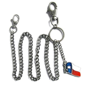 Texas Flag Key Chain Walletchain Banner United States USA US Flag Flag - Picture 1 of 1