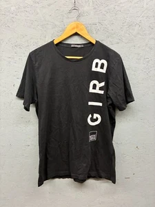 Marithé François Girbaud T-Shirt Men’s Large Black White Graphic Logo Print - Picture 1 of 8