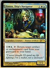Hanna, Ship's Navigator Judge Foil MTG Judge Promos NM x1