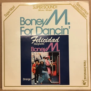 BONEY M - FOR DANCIN' (1980) 12" MAXI SINGLE MADE IN TURKEY - Imagen 1 de 3